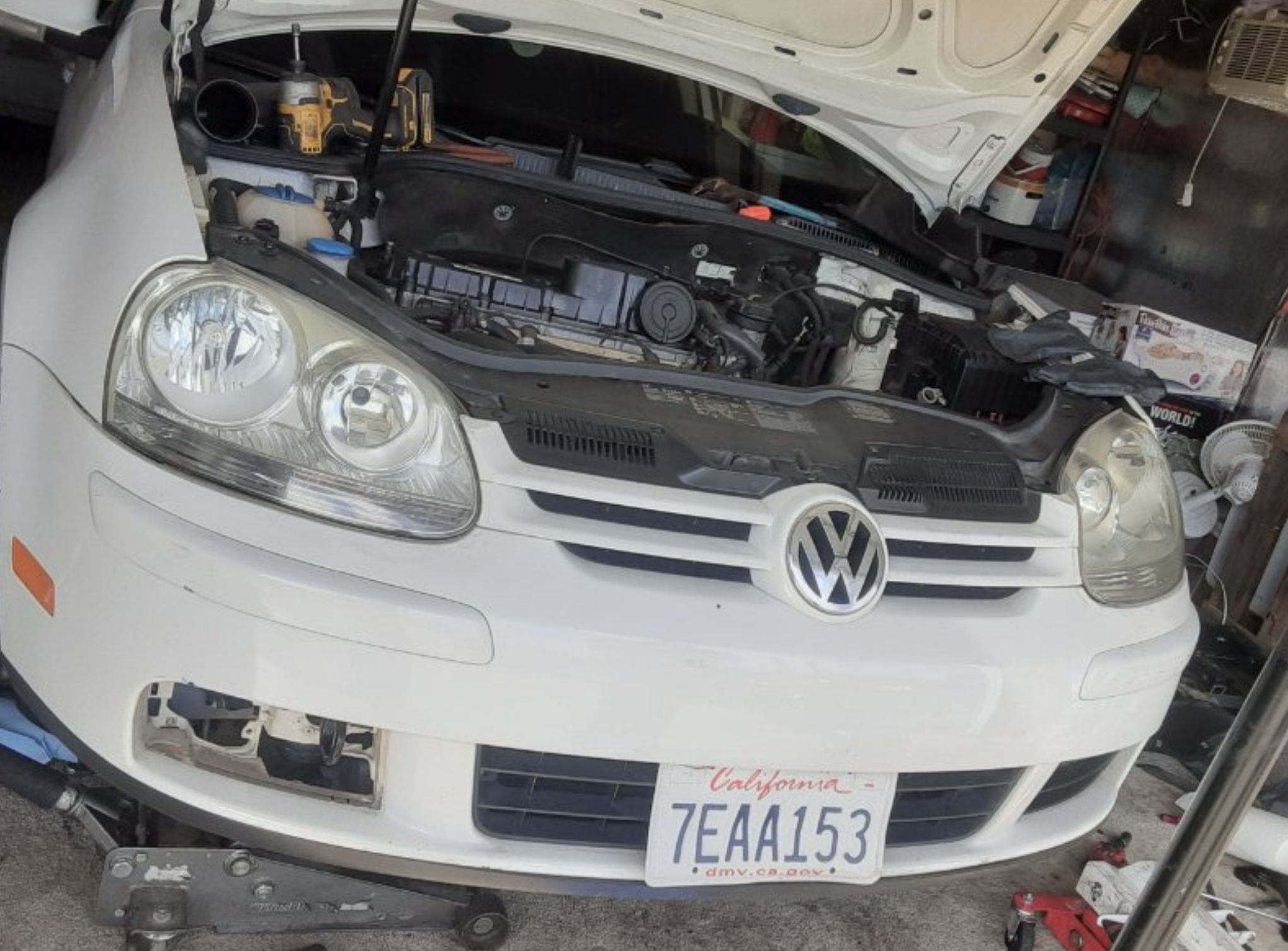 this image shows car repair in Fontana, CA