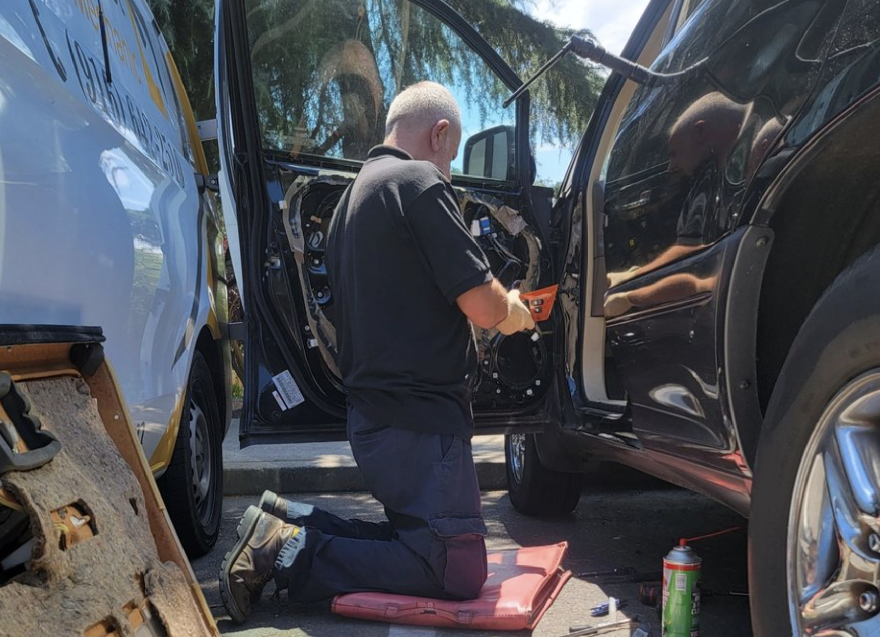 this image shows mobile mechanic in Fontana, CA